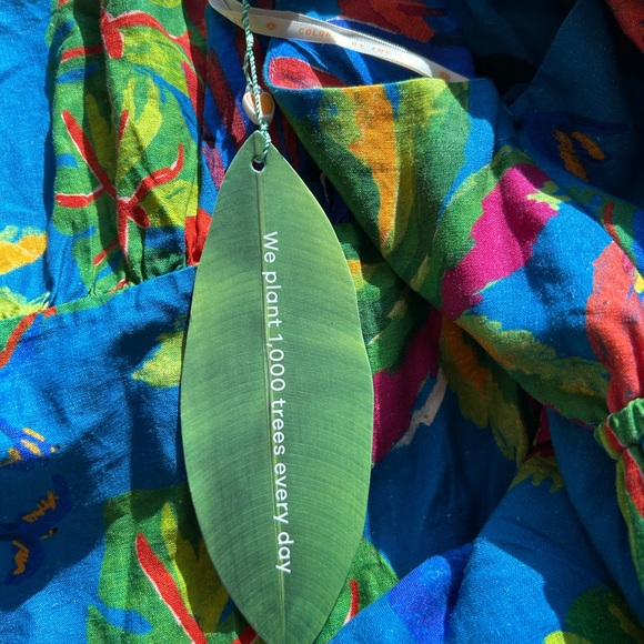 FARM Rio Multicolor Tropical One-Shoulder Maxi Dress - Picture 14 of 15